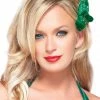Leg Avenue Green Glitter Hair Bows