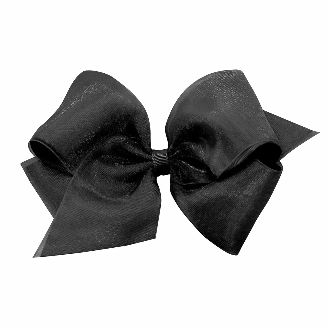 Wee Ones Organza Overlay Bow X-Large Gifts & Accessories 8 Wee Ones Organza Overlay Bow X-Large Gifts & Accessories