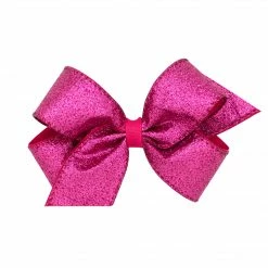 Wee Ones Gifts & Accessories Party Glitter Overlay Bow - Medium 17 Wee Ones Gifts & Accessories Party Glitter Overlay Bow - Medium