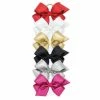 Wee Ones Gifts & Accessories Party Glitter Overlay Bow - Medium