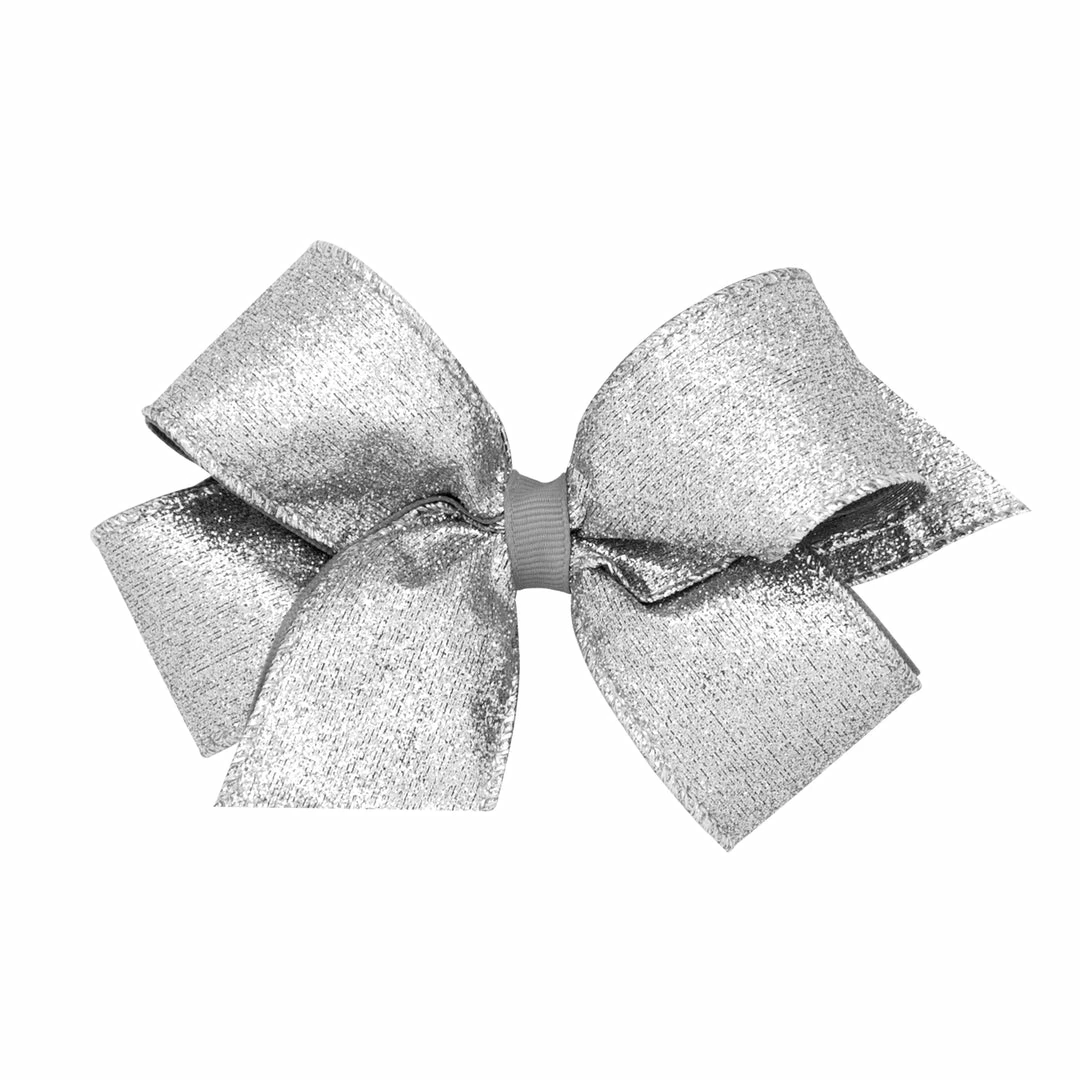 Wee Ones Gifts & Accessories Party Glitter Overlay Bow - Medium 13 Wee Ones Gifts & Accessories Party Glitter Overlay Bow - Medium