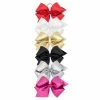 Wee Ones Party Glitter Overlay Bow X-Large Gifts & Accessories 2 Wee Ones Party Glitter Overlay Bow X-Large Gifts & Accessories