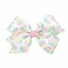 Wee Ones Spring Egg Print Bow