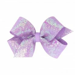 Wee Ones Gifts & Accessories Iridescent Sequin Overlay Bow