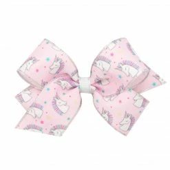Wee Ones Unicorn Print Bow