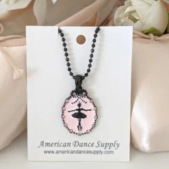 American Dance Supply Necklace Oval Cameo