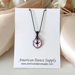 American Dance Supply Necklace Oval Cameo (Small)