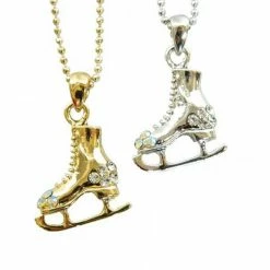 American Dance Supply Necklace Ice Skate