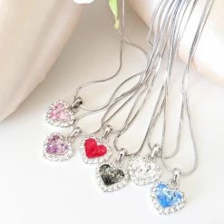 American Dance Supply Necklace Crystal Heart