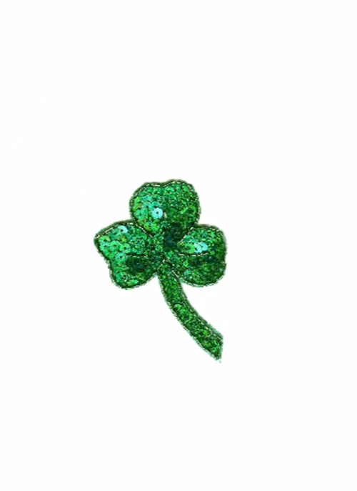 Glitz Themed Days Sequin Shamrock Applique 3 Glitz Themed Days Sequin Shamrock Applique