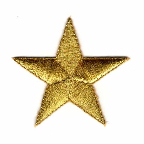 Glitz Themes Embroidered Star Patch 3 Glitz Themes Embroidered Star Patch
