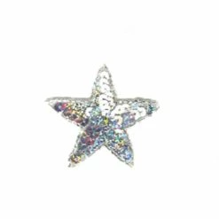 Glitz Patriotic Sequin Star Applique - Medium