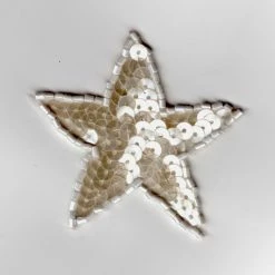 Glitz Patriotic Sequin Star Applique - Medium
