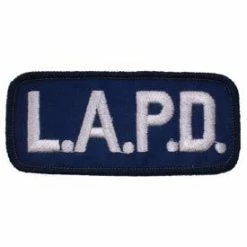 Eagle Emblems L.A.P.D Patch First Responders, Police & Fire