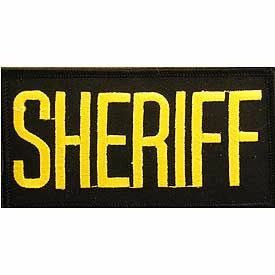 Eagle Emblems Sheriff Patch 3 Eagle Emblems Sheriff Patch