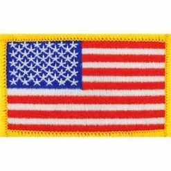 Eagle Emblems Patriotic USA Flag Patch