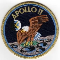 Eagle Emblems Apollo 11 Patch Embellishments