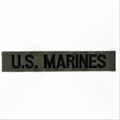 Eagle Emblems Themes U.S Marines Tab Patch