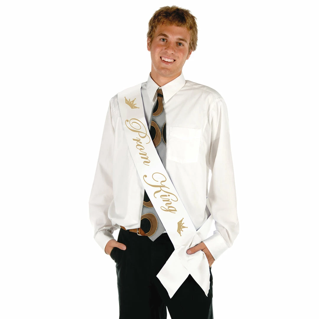 Beistle Prom King Sash 3 Beistle Prom King Sash