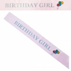 Elope Birthday Girl Sash