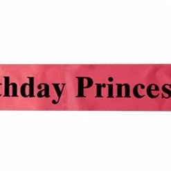 Elope Clothing Accessories Birthday Princess Sash