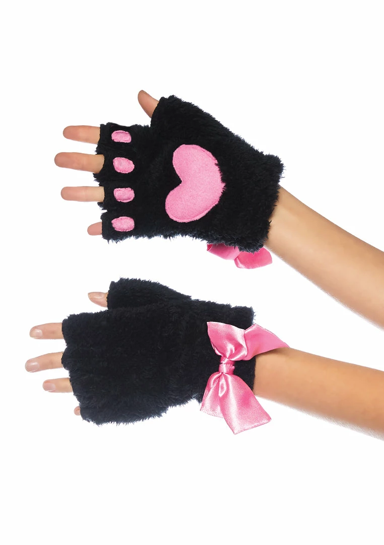 Leg Avenue Themes Kitty Paw Gloves 3 Leg Avenue Themes Kitty Paw Gloves