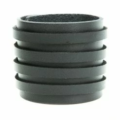 Perfectly Punk Themes Leather Wristband (Brown)