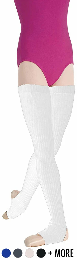 Dance Boutique Legwarmer 36" Ribbed Knit Stirrup Body Wrappers 3 Dance Boutique Legwarmer 36" Ribbed Knit Stirrup Body Wrappers