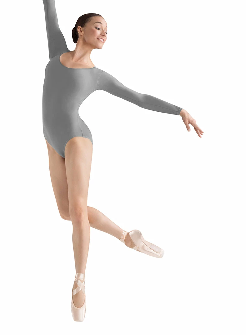 Dance Boutique Long Sleeve Leotard By Bloch (Adult) 9 Dance Boutique Long Sleeve Leotard By Bloch (Adult)