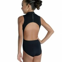 Danznmotion Leotard Mock Neck Cutout (Child)