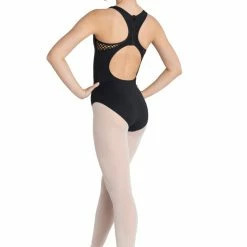 Danznmotion Athletic Mesh Front Leotard (Adult)