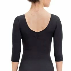 Leotard 3/4 Sleeve Pinch By Eurotard (Adult) Dance Boutique