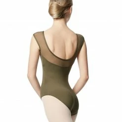 Lulli Dancewear Dance Boutique Nikita Mesh Cap Sleeve Leotard By Lulli (Adult)