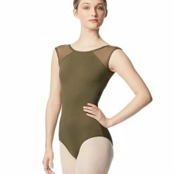 Lulli Dancewear Dance Boutique Nikita Mesh Cap Sleeve Leotard By Lulli (Adult)