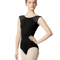 Lulli Dancewear Dance Boutique Nikita Mesh Cap Sleeve Leotard By Lulli (Adult)