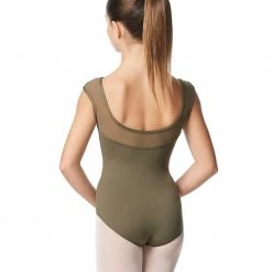 Lulli Dancewear Dance Boutique Nikita Mesh Cap Sleeve Leotard By Lulli (Child)