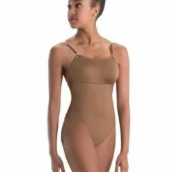 Body Wrappers Adjustable Strap Leotard Liner (Adult)