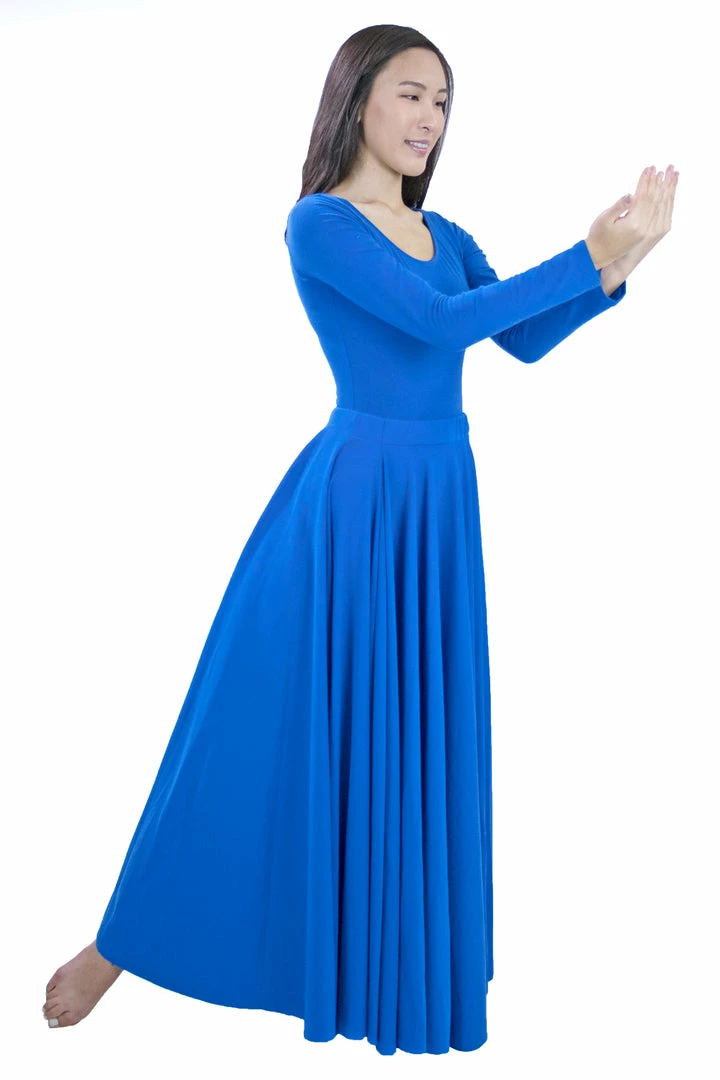 Basic Moves Long Liturgical Skirt (Adult) Dance Boutique 4 Basic Moves Long Liturgical Skirt (Adult) Dance Boutique