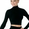 Body Wrappers Mock T-Neck Top (Adult) Dance Boutique