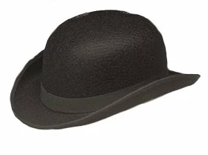 JH Company Black Bowler Hat Accessories 3 JH Company Black Bowler Hat Accessories
