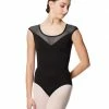 Lulli Dancewear Savannah Mesh Cap Leotard By Lulli (Adult) 2 Lulli Dancewear Savannah Mesh Cap Leotard By Lulli (Adult)