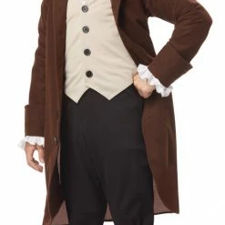 California Costumes Benjamin Franklin Colonial Man (Child) Boys