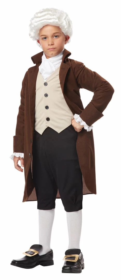California Costumes Benjamin Franklin Colonial Man (Child) Boys 3 California Costumes Benjamin Franklin Colonial Man (Child) Boys