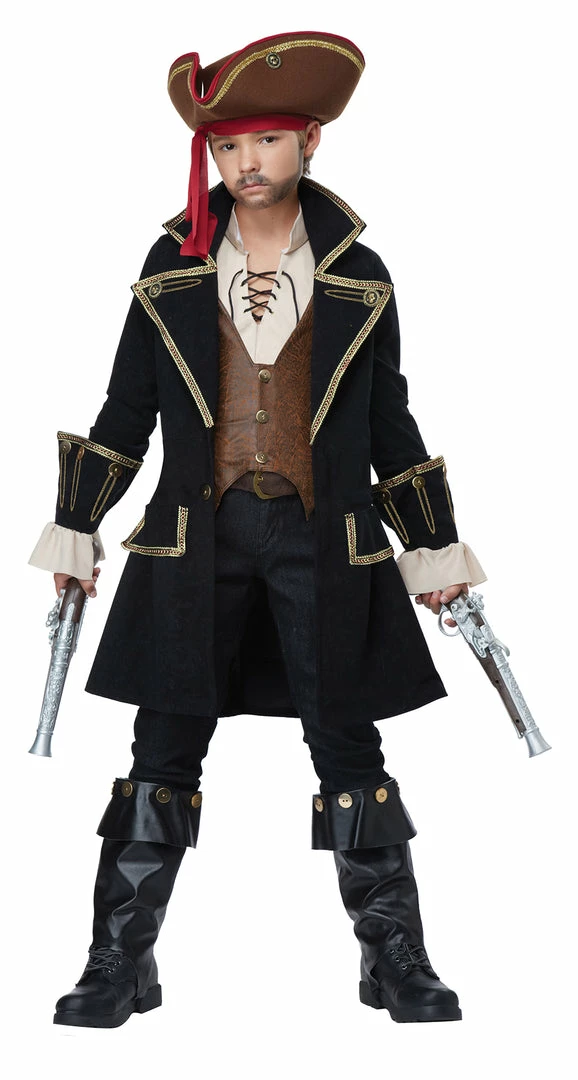 California Costumes Deluxe Pirate Captain (Child) 3 California Costumes Deluxe Pirate Captain (Child)