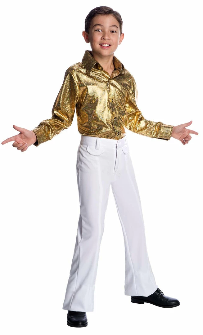 Charades Hologram Disco Shirt (Child) 3 Charades Hologram Disco Shirt (Child)