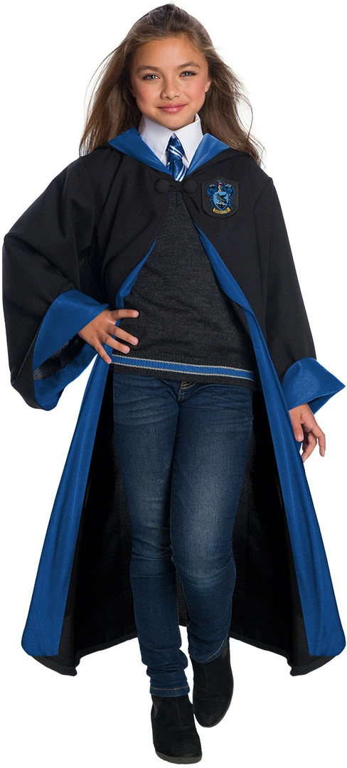 Charades Boys Ravenclaw Robe Deluxe (Child) 4 Charades Boys Ravenclaw Robe Deluxe (Child)
