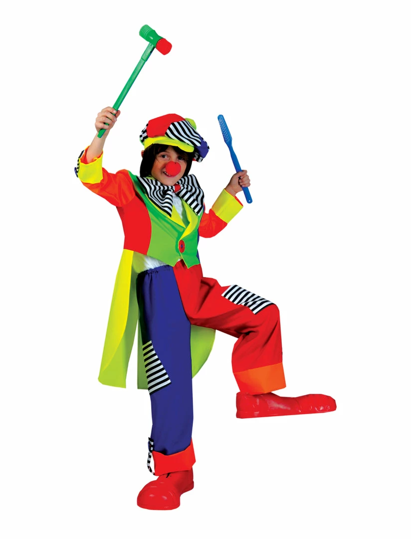 Funny Fashion Spanky Stripes Clown (Child) Boys 3 Funny Fashion Spanky Stripes Clown (Child) Boys