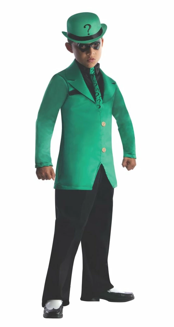 Rubies Boys Riddler Costume (Child) 3 Rubies Boys Riddler Costume (Child)