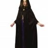 Charades Costuming Separates Hooded Cloak Velvet (Child)