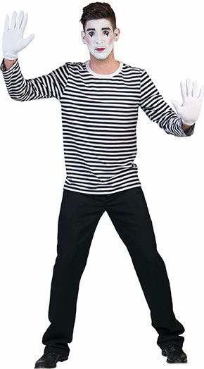 Funny Fashion Costumes Striped Shirt (Adult) 6 Funny Fashion Costumes Striped Shirt (Adult)